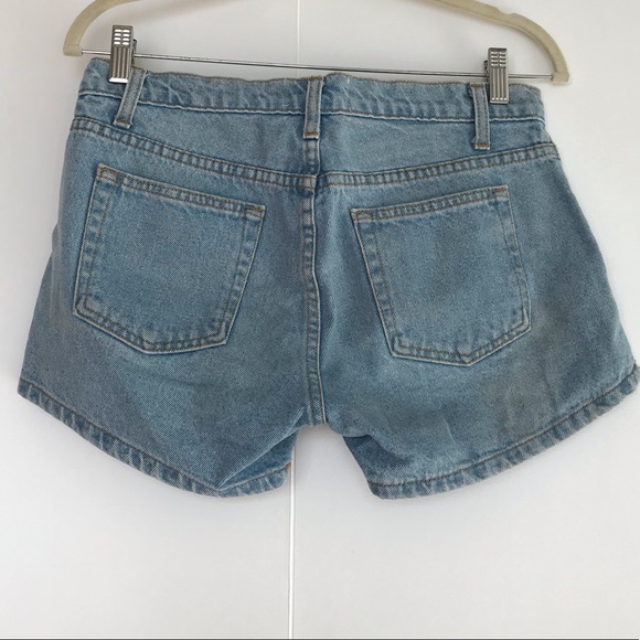 AMERICAN APPAREL DENIM SHORTS - Picture 2 of 5